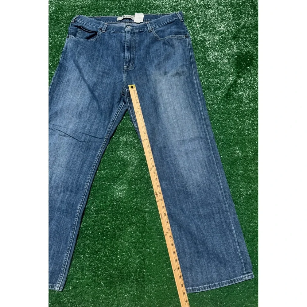 Gap 1969 Loose Fit Mens Jeans 38x32 Medium Wash Blue 100% Cotton Denim